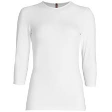 Esteez 3 4 Sleeve Shirt For Women Fitted Relaxed Cotton Lycra Base Layering