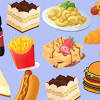 Junk foods and healthy foods