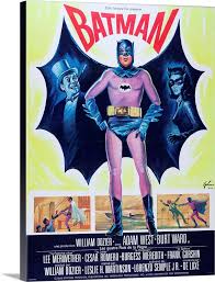 Batman Vintage Poster Wall Art
