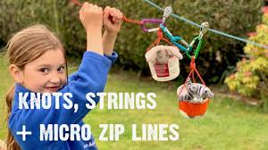 knots strings micro zip lines you