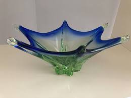 Rare 1950s Murano Glass Bowl Excellent