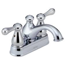 Two Handle Centerset Bathroom Faucet
