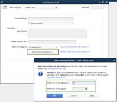 Enter Opening Balances For Accounts In Quickbooks