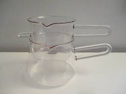 rare borosilicate lab glass double