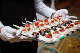 serve food at an event