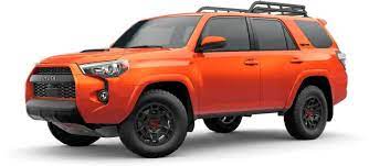2023 toyota 4runner colors exterior