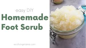 the best homemade foot scrub to cure