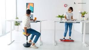 This standing desk chair has a few adjustable height positions, while allowing a lot of dynamic range of motion. 7 Of The Best Sit Stand Chairs And Stools By Autonomous Worksmarter Medium