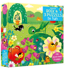 book and puzzle the garden 3