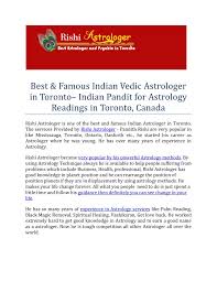 Ppt Rishi Astrologer In Toronto Astrologer In