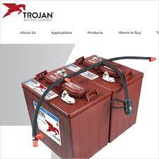 trojan floor cleaning batteries