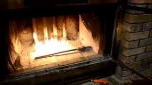 how to fix a blocked gas fireplace