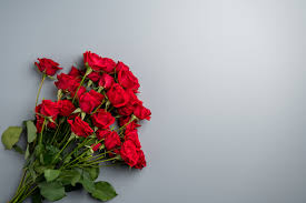 bouquet of delicate red roses free