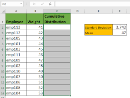 how to use the excel norm dist function