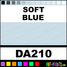 Soft Blue Americana Foam And Styrofoam Paints Da210 Soft