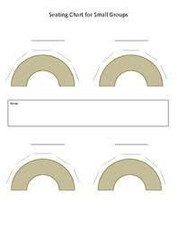 Seating Chart Template For Small Groups Horseshoe Table
