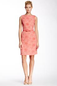 Mikael Aghal Textured Dress Nordstrom Rack