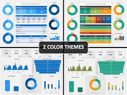 Download free excel kpi dashboard. Kpi Dashboard Powerpoint Template Sketchbubble