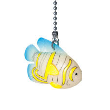 Elektek Light Pull Chain Tropical Fish Design Glow In The