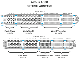 best seats on a british airways a380