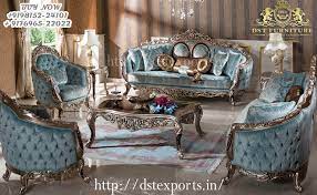 Luxury Living Room Tufted Sofa Set