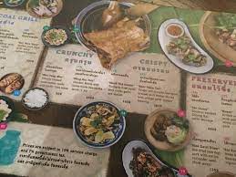 menu picture of err urban rustic thai