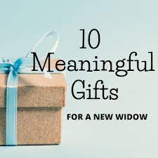 10 meaningful gifts for a new widow