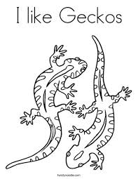 Maybe you would like to learn more about one of these? Cute Gecko Coloring Page