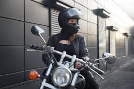 motorcycle helmet with long hair