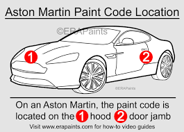 Aston Martin Paint Code