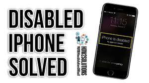 To unlock disabled iphone you will have to erase its passcode using icloud, recovery mode or dfu mode and restore using backup or setup as new by: Iphone Disabled How To Unlock Reset Restore Iphone 5 6 6s 7 Plus Ipad Connect To Itunes Blog Youtube