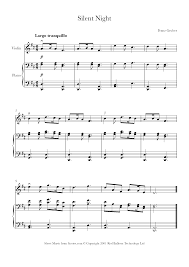 Print instantly, or sync to our free pc, web and mobile apps. Silent Night Sheet Music For Violin 8notes Com