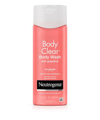 Body Clear Pink Grapefruit Salicylic Acid Acne Treatment Body Wash