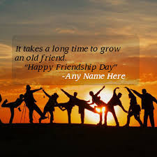 happy friendship day es with name