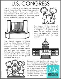 Coloring capitol building in washington. Us Congress Coloring Page Social Studies Unit Study Government History
