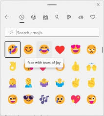 use emojis on windows 10 and windows 11