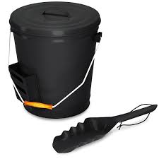 Hastings Home Ash Bucket With Lid 4 75