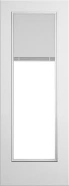 internal blinds door modern entry