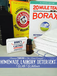 homemade laundry detergent