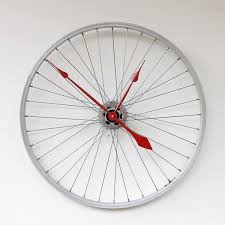 Wheel Clock Diy Clock Wall Bicycle Clock