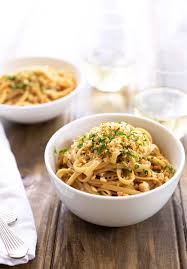 vegemite pasta with parsley pangrattato