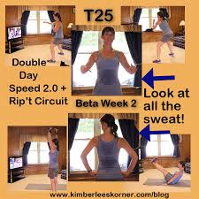 workout focus t25 week 2 of beta