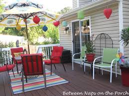 decorate your deck for summer parties