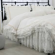 Luxury Lace Bedding Set Duvet Cover