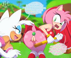 Hornygraphite] Amy x Rouge (Sonic)