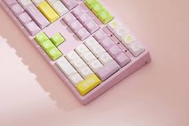 Pink Hot Swap Mechanical Gaming PC Keyboard – dustsilver