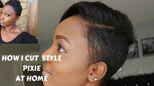 how to cut your hair style pixie at