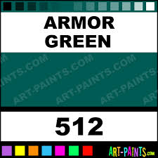 Armor Green Flashe Acrylic Paints 512 Armor Green Paint