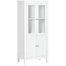 Kleankin Bathroom Floor Cabinet With 2