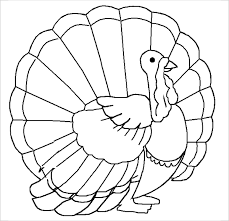 13 Turkey Shape Templates Coloring Pages Pdf Doc Free